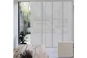 SUNSCREEN Panel Blinds 140cm~360cm(W)x230cm(D) White/Grey
