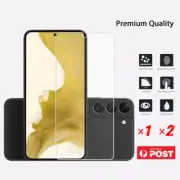 Samsung Galaxy S24 S23 S22 S21 Plus Ultra Full Tempered Glass Screen Protector