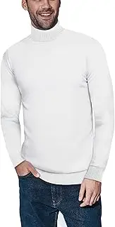 [X RAY] Turtleneck & Mock Neck Sweater for Men – Slim Fit Pullover with Roll Collar (Regular and Big & Tall Sizes)
