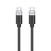 [CC240-40-15-BK-BP] 1.5M USB-C PD240W Multifunctional Data & Charging Cable