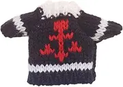 Folpus Doll Clothes for 15cm Plush Doll Outifits,Photo Props Costumes DIY Stuffed Animals Clothes Cute Doll Sweater, Red Arrow Black