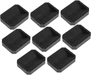 CTIRCHIU 8pcs Silicone Furniture Caster Cups Skid Wheel Pads for Bed Couch Protect Floors from Scratches Non Slip Furniture Stoppers for Types Durable Bed Stoppers for Headboard Sofa