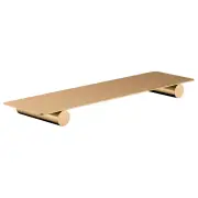 Curvae Shower Shelf , Lustre Bronze
