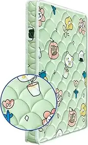 Firm Mini Crib Mattress Topper 38 x 24 x 3.8 - Premium Portbale Mattress Topper for Baby with Cute Print - Soft Foam, Sturdy Edges, Non Toxic - Fits Crib Mattress Bed