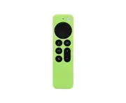 Remote Control Silicone Case Washable Protective Cover for 2022 Apple TV 4k Wi-Fi(Green)