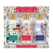 Amaryllis & Juniper Holiday Body Wash Collection, 28 Fluid Ounce (Pack of 3)