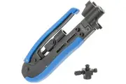 Hanlong 6.8" 174m Pro Compression Tool for RG59-6 F RCA BNC RG11 F Connectors