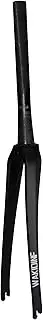 WAKIDINF Full Carbon Fiber Road Bike Special Fork,700C Rigid Fork,Racing Bicycle Replacement Fork,Steerer Outer Diameter 28.6MM,Crown Race Inner Diameter 39.8MM,Tire Max Size of 28C