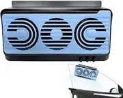 Car Amplifier Cooling Fans, Energy-Saving Car Window Fan, Efficient Amplifier Installation Cooling Fans Multi-Functional