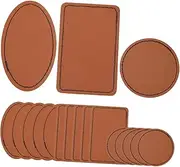 COHEALI 2sets Fashionable Clothing Tags DIY Sewing Patches for Knitting 15pcs*2
