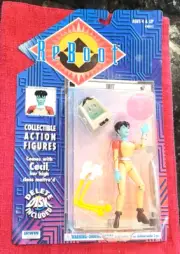 NIP VINTAGE 1995 MAINFRAME & IRWIN REBOOT DOT+CECIL ACTION FIGURE #30012