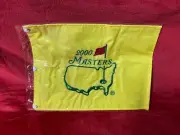 2000 Augusta National Masters PGA Tour Golf Yellow Pin Flag. NEW OLD STOCK