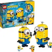 [LEGO] Minions: The Rise of Gru: Brick-Built Minions and Their Lair (75551) Building Set for Kids, Great Birthday Present for Kids Who Love Minions, Kevin, Bob and Stuart (876 Pieces)