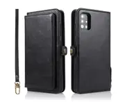 Detachable Phone Case for Easy Portability (Black), Wallet Case for Samsung Galaxy A51