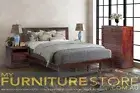 MANLY (AUSSIE MADE) KING 3 PIECE (BEDSIDE) BEDROOM SUITE - BALTIC (#215) , WALNU