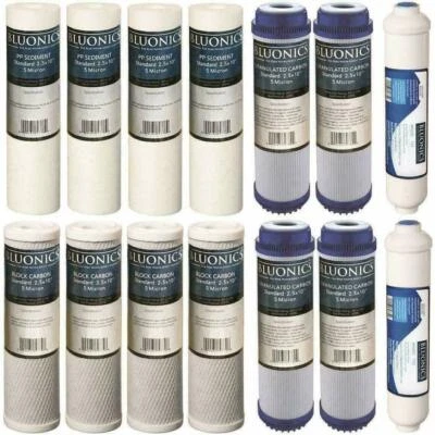 14 pcs RO Replacement Water Filters Reverse Osmosis Cartridges
