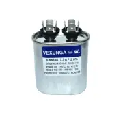 7.5 MFD 370V/450V OVAL Run Capacitor