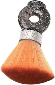 FOMIYES Barber Neck Duster Brush Durable Hair Duster for Men Comfortable Grip Beard Shaving Brush Easy to Clean Portable Tool for Grooming and Maintenance
