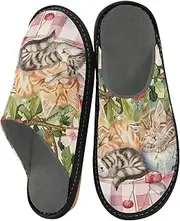 [GAIREG] Unisex Slippers for Home Bedroom Shoes for Men Spa Slippers
