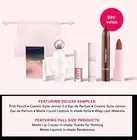 Kylie Jenner Lipstick Makeup Fragrance Set with Pouch 7 Piece Gift Set