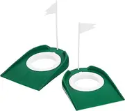 Detachable Golf Putting Cup Flags Compact Golf Training Aid for Home or Office Use