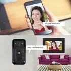 UK Plug 7in 2 Cameras 1080P Video Intercom Wired Wifi Doorphone Night Vis-io Set
