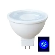 MR16 LED Globe GU5.3 5W 12V Plastic / Aluminium Blue - MR16B01A