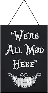 Halloween Door Decorations,Wood Witch Hat Door Hanger | Trick Hangings Sign Halloween Door Decorations The Witch Is In Plaques Decor for Indoor Outdoor