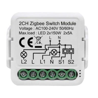 Tuya Smart 3.0 Switch Module Neutral Wire Required Smart Home Light Breaker W