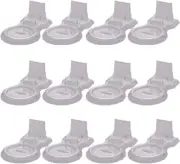 12 Pcs Tea Cup and Saucer Display Stand Teacup Holder Rack Taiwan Made Clear Col