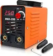 Stick Welder, 250 A Portable Welding Machine, ARC Welder with Hot Start/Arc Force/Anti-Stick, IGBT Inverter Home MMA Welder Machine for Beginner and Professional