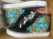 VANS SK8-HI BLACK UNDERWATER SHOES SIZE MENS 5, WOMENS 6.5