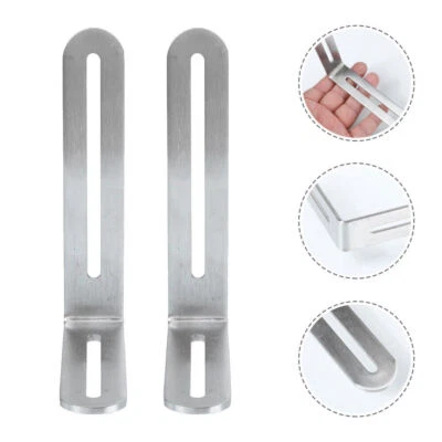 2 Pcs Shelves for Cabinets Wall Hanging Mounted L-shaped Corner Code Bracket