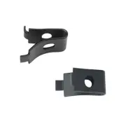 Shelf Bracket Clips Pack Aluminum Alloy Shelf Pins, High Load-Bearing Black 20