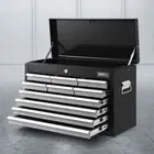 10 Drawer Mechanic Tool Box Chest Lockable Garage Storage Cabinet Case Organiser