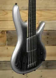 Ibanez Gary Willis Signature GWB25TH 5-String Bass Silver Wave Burst Flat w/ Gig