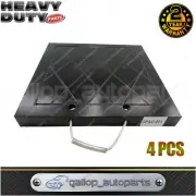 4Pcs Outrigger Ground Pad, Hiab Crane, cherry picker , caravan, 400x400x40MM