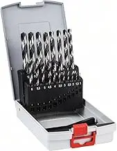 Bosch Accessories Blue 19-Piece PointTeQ HSS Twist Drill Bit Set (For Metal, ProBox, Ø 1.0–10.0 mm, Drill Driver Accessories)