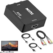 Av Cable - Audio Converter, Video Adapter | Portable Video Adapter Cable Video Audio Adapter, Splitter Cable Composite Extension for TV Boxes Family Friends Home Audio Video Camera