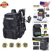 Ergonomic Fishing Backpack with Adjustable Compartment - Comfort Meets Storage