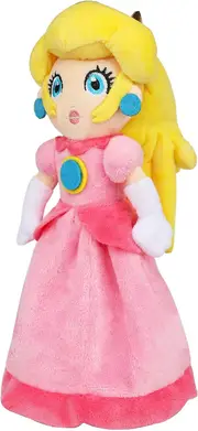 Princess Peach Plush Toy 11 Inch Princess Peach Doll Mario All Star Collection Sweet Gift for Mario Fans and Kids
