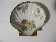 1 BERKSHIRE CHINA OCCUPIED JAPAN SHELL 3 3/4" DISH w ROSE PATTERN L@@K!