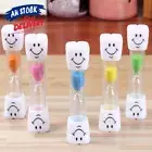 Clock Kids Gifts Egg Kitchen Smiley Hourglass Sand Timer Tooth Brushing 3Mins