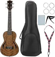 26 Inch Acoustic Tenor Ukulele Ukelele Uke Walnut Wood Nylon Strings Close Type T ng Pegs Sting Instrument Multicolor55 26 inch