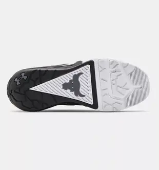 UnderArmour UA 男 Project Rock 4 巨石 運動 訓練鞋 黑白 3023695-001