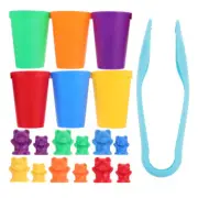 Number Counting Stick Sorting Bears Counting Math Toys Counting Rod Kids