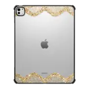 iPad Pro 13-inch (M4) iPad Impact Case Double Faux Gold Romantic Lace