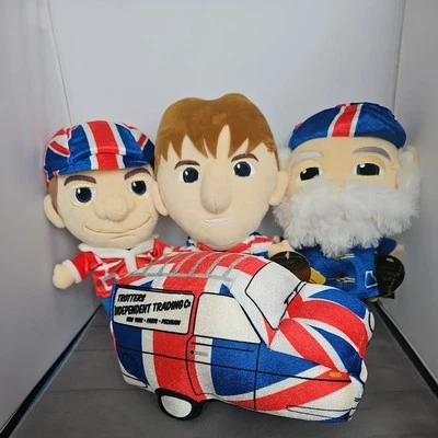 Only fools and horses collectors edition DEL .RODNEY UNCLE ALBERT AND THE VAN