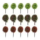 Plastic Model Trees Flower Train Layout Garden Scenery Landscape High Quality