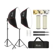 Softbox Lighting Kit,37" Octangle Softbox Photography Lighting Kit with 110W ...